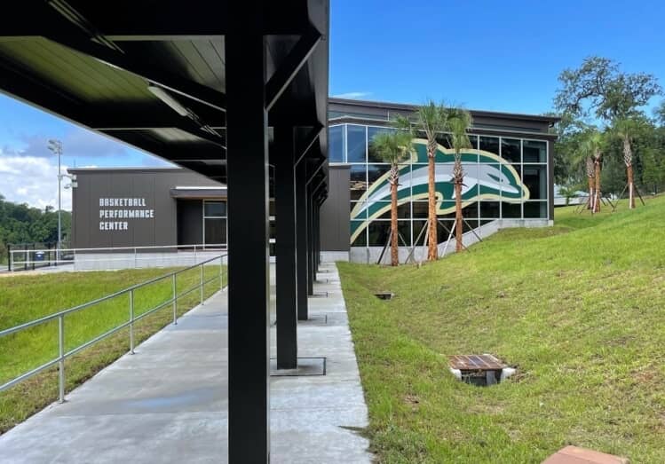 JU Basketball Facility entrance